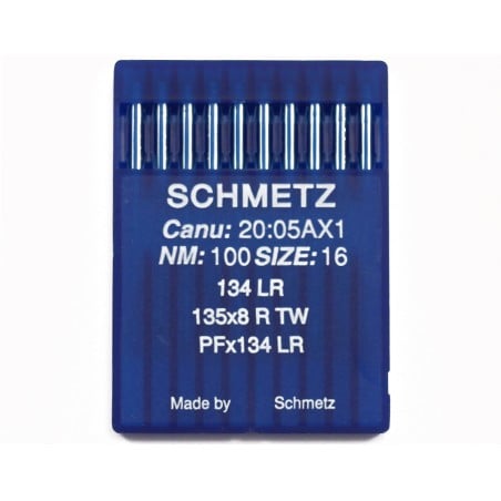 Schmetz Leather point needles Canu:20:05AX1 134LR 135x8RTW PFx134LR Size 100/16 Canu:20:05AX1 134LR 135x8RTW PFx134LR