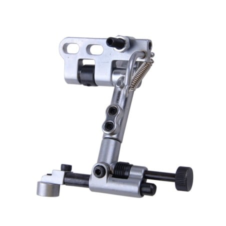 Edge guide for industrial walking foot sewing machines Edge guide