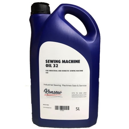 Industrial sewing machine oil 5 L 32/5 L