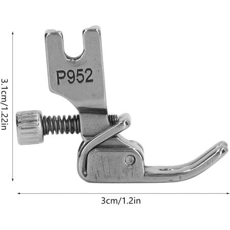 Industrial Sewing Machine Adjustable Shirring, gathering Foot P952